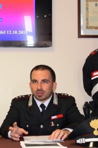 Capitano Paolo De Alescandris, Comandante Compagnia di Sanremo